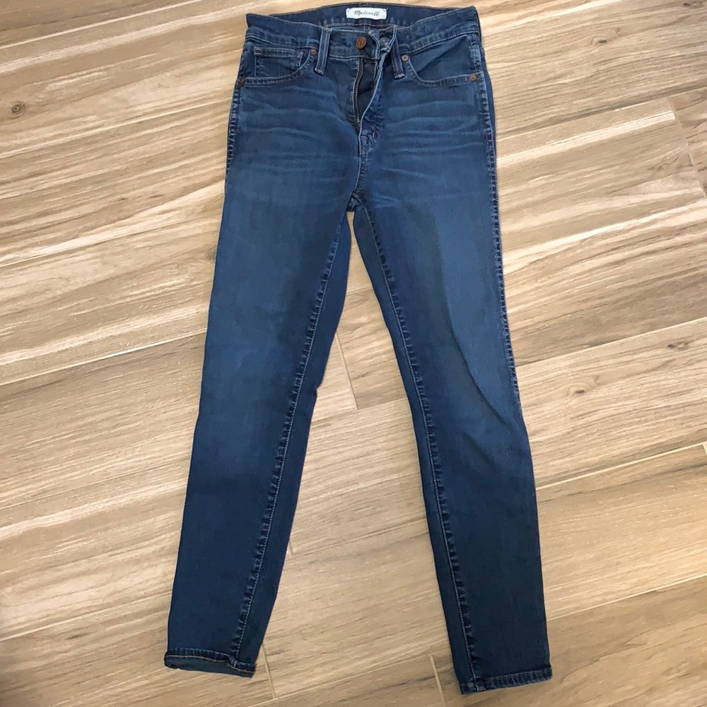 Madewell high rise skinny